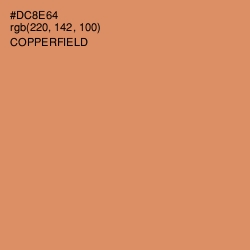 #DC8E64 - Copperfield Color Image