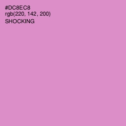 #DC8EC8 - Shocking Color Image