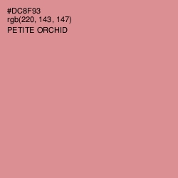 #DC8F93 - Petite Orchid Color Image