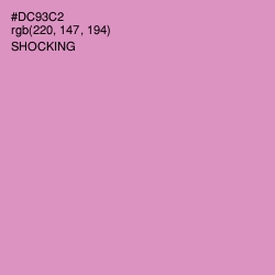 #DC93C2 - Shocking Color Image