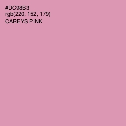 #DC98B3 - Careys Pink Color Image