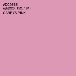 #DC98B5 - Careys Pink Color Image