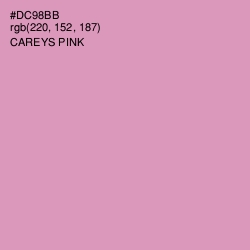 #DC98BB - Careys Pink Color Image