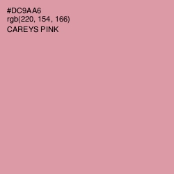 #DC9AA6 - Careys Pink Color Image