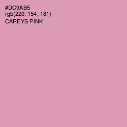 #DC9AB5 - Careys Pink Color Image