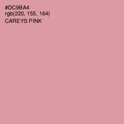 #DC9BA4 - Careys Pink Color Image