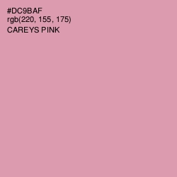 #DC9BAF - Careys Pink Color Image