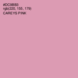 #DC9BB3 - Careys Pink Color Image