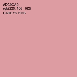 #DC9CA2 - Careys Pink Color Image