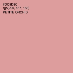 #DC9D9C - Petite Orchid Color Image
