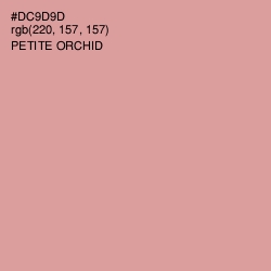 #DC9D9D - Petite Orchid Color Image