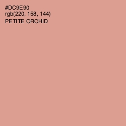 #DC9E90 - Petite Orchid Color Image