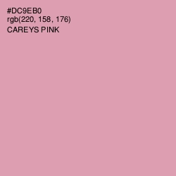 #DC9EB0 - Careys Pink Color Image