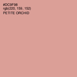 #DC9F98 - Petite Orchid Color Image