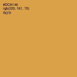 #DCA146 - Roti Color Image