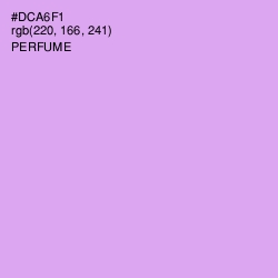 #DCA6F1 - Perfume Color Image