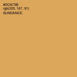 #DCA75B - Sundance Color Image