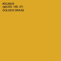 #DCA825 - Golden Grass Color Image