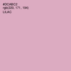 #DCABC2 - Lilac Color Image