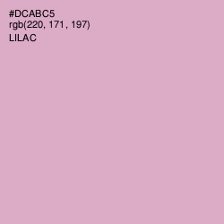 #DCABC5 - Lilac Color Image