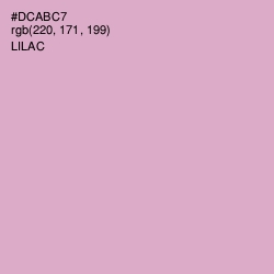 #DCABC7 - Lilac Color Image