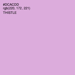 #DCACDD - Thistle Color Image