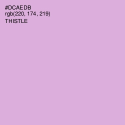 #DCAEDB - Thistle Color Image