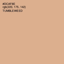 #DCAF8E - Tumbleweed Color Image
