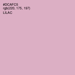 #DCAFC5 - Lilac Color Image