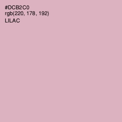 #DCB2C0 - Lilac Color Image