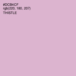 #DCB4CF - Thistle Color Image