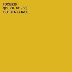 #DCB520 - Golden Grass Color Image