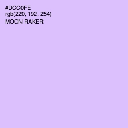 #DCC0FE - Moon Raker Color Image