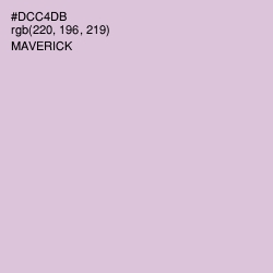 #DCC4DB - Maverick Color Image