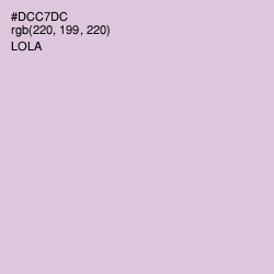 #DCC7DC - Lola Color Image