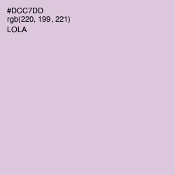 #DCC7DD - Lola Color Image