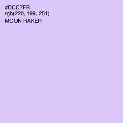 #DCC7FB - Moon Raker Color Image