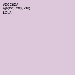 #DCC8DA - Lola Color Image