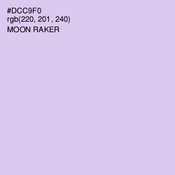 #DCC9F0 - Moon Raker Color Image