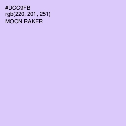 #DCC9FB - Moon Raker Color Image