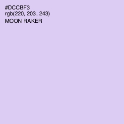 #DCCBF3 - Moon Raker Color Image