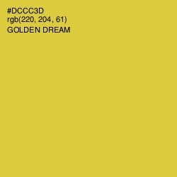 #DCCC3D - Golden Dream Color Image