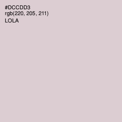 #DCCDD3 - Lola Color Image