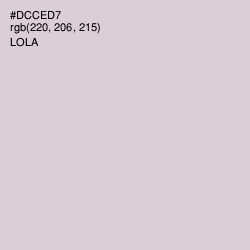 #DCCED7 - Lola Color Image