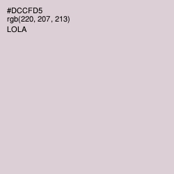 #DCCFD5 - Lola Color Image