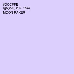#DCCFFE - Moon Raker Color Image