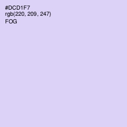 #DCD1F7 - Fog Color Image