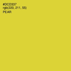 #DCD337 - Pear Color Image
