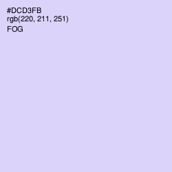 #DCD3FB - Fog Color Image