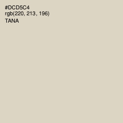 #DCD5C4 - Tana Color Image